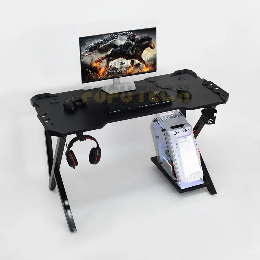 Bàn Gaming chữ K với đèn LED RGB