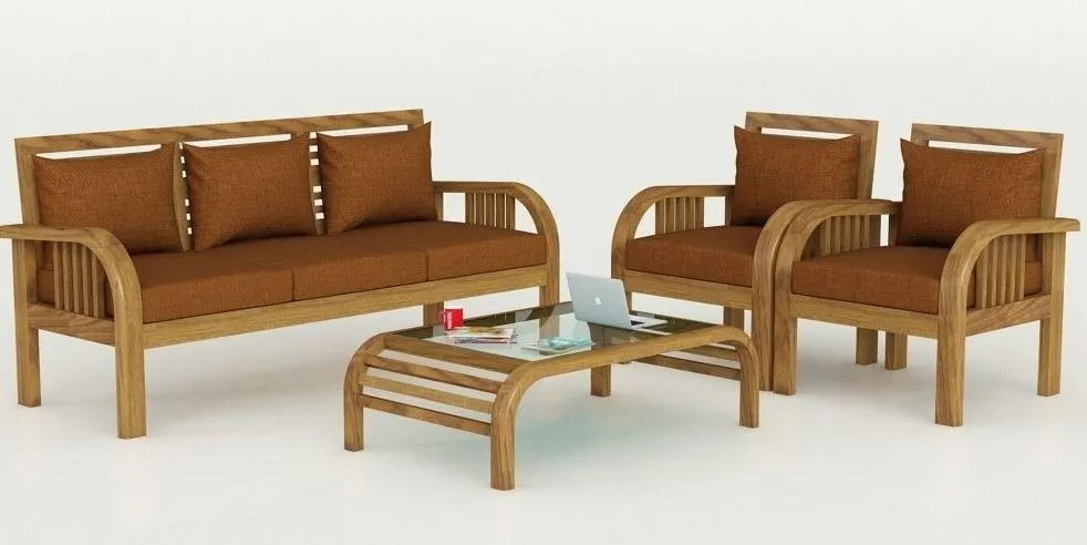 Bộ bàn ghế gỗ phòng khách dưới 7 triệu với hộc chứa đồ tiện lợi