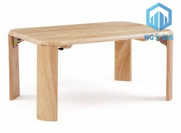 Bàn học gấp gọn làm từ gỗ tự nhiên 100%