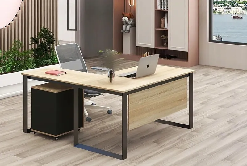 Bàn chữ L giúp tối ưu không gian