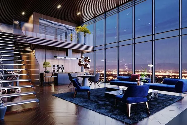 So sánh kiến trúc độc đáo của căn hộ Duplex và Penthouse