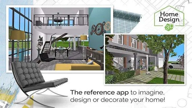 Minh họa thiết kế nhà 3D bằng phần mềm Home Design 3D