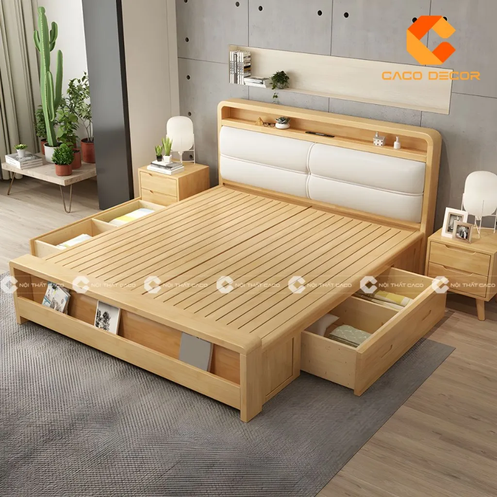 Phong cách thiết kế giường ngủ hiện đại