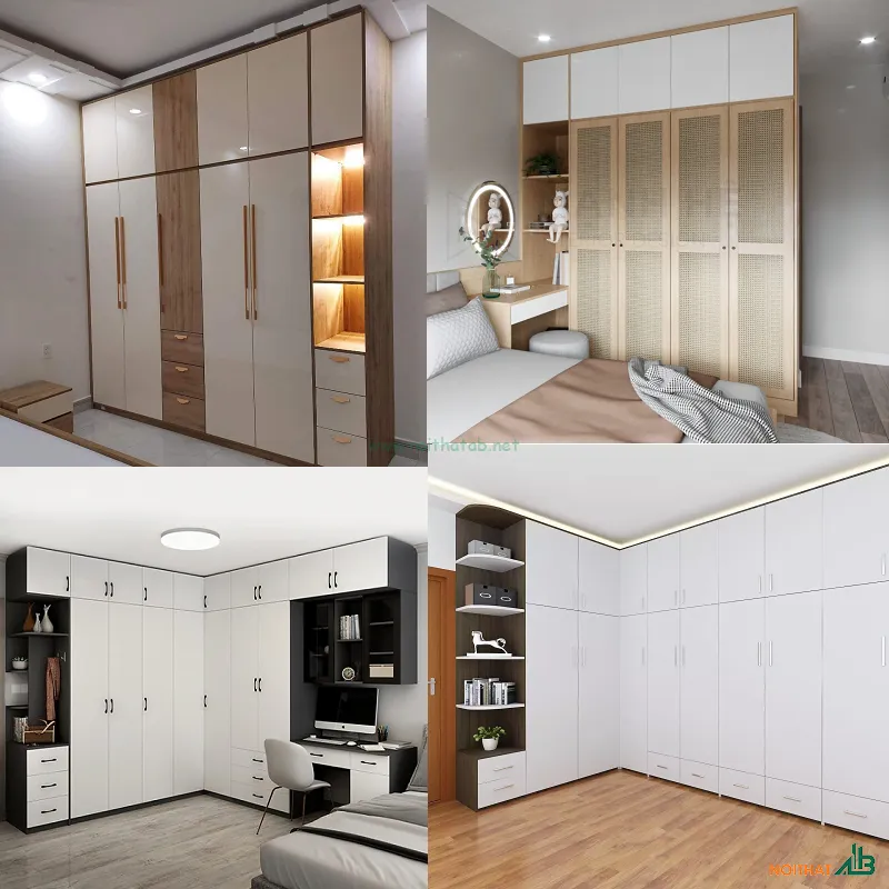 Tủ quần áo kịch trần