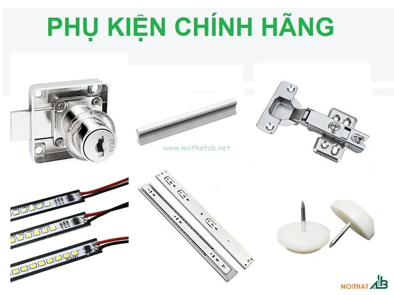 Phụ kiện tủ trưng bày chính hãng, đảm bảo độ bền cao