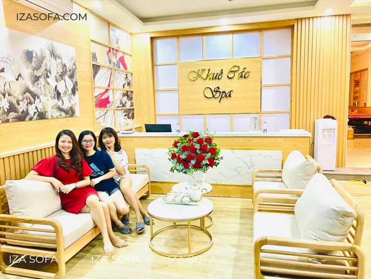 Sofa gỗ đẹp đơn giản