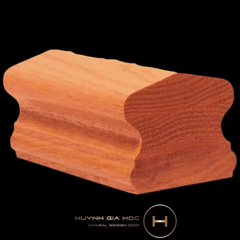 Tay vịn cầu thang gỗ profile Omega