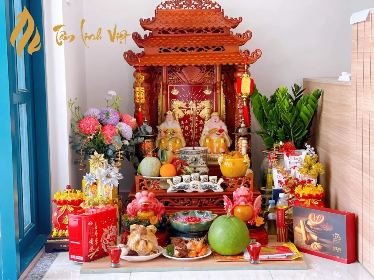 Gợi ý lễ vật và thời gian cúng bàn thờ Thần Tài